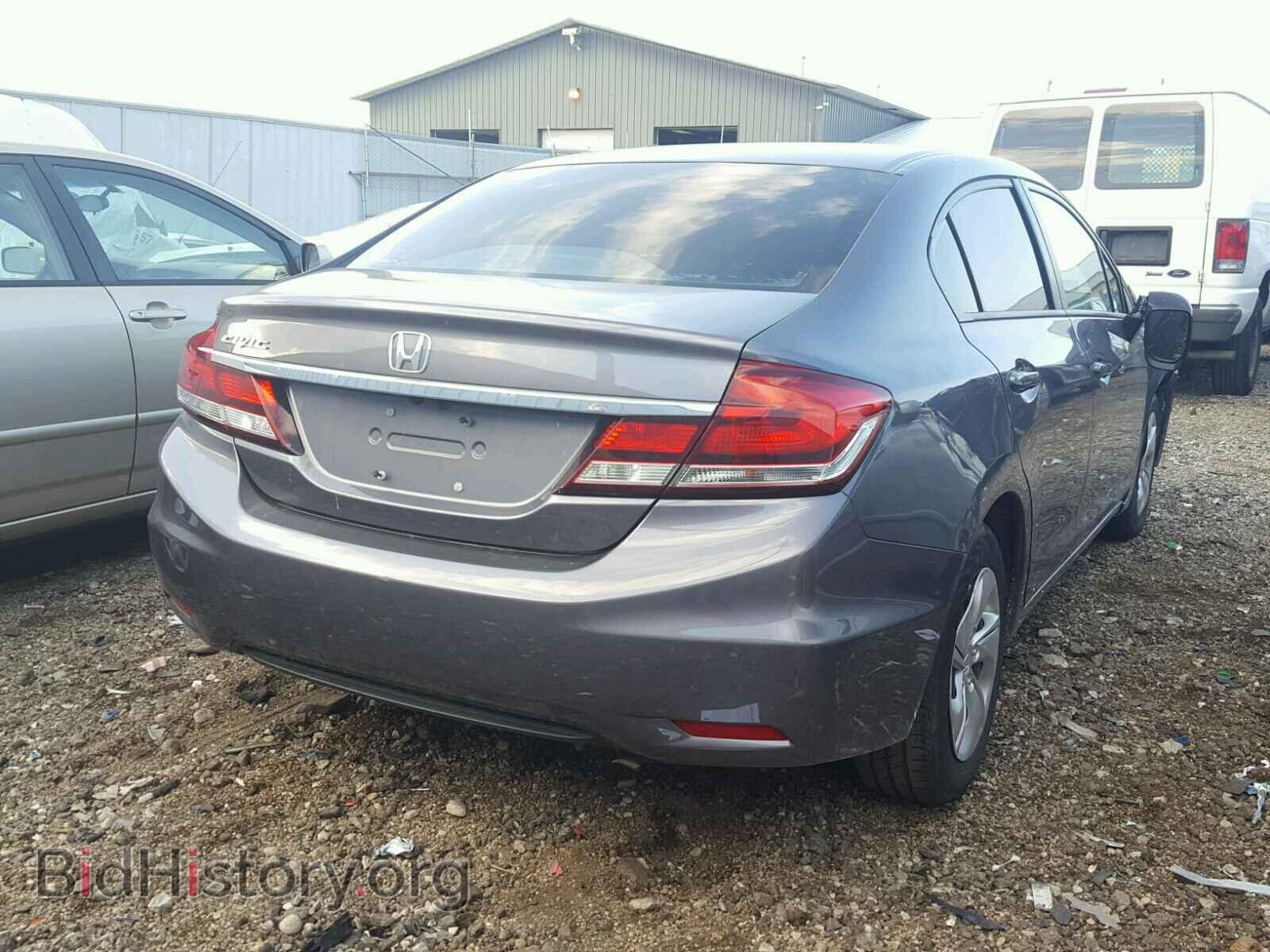 2014 HONDA CIVIC - VIN: 2HGFB2F53EH521365 - Фото 4