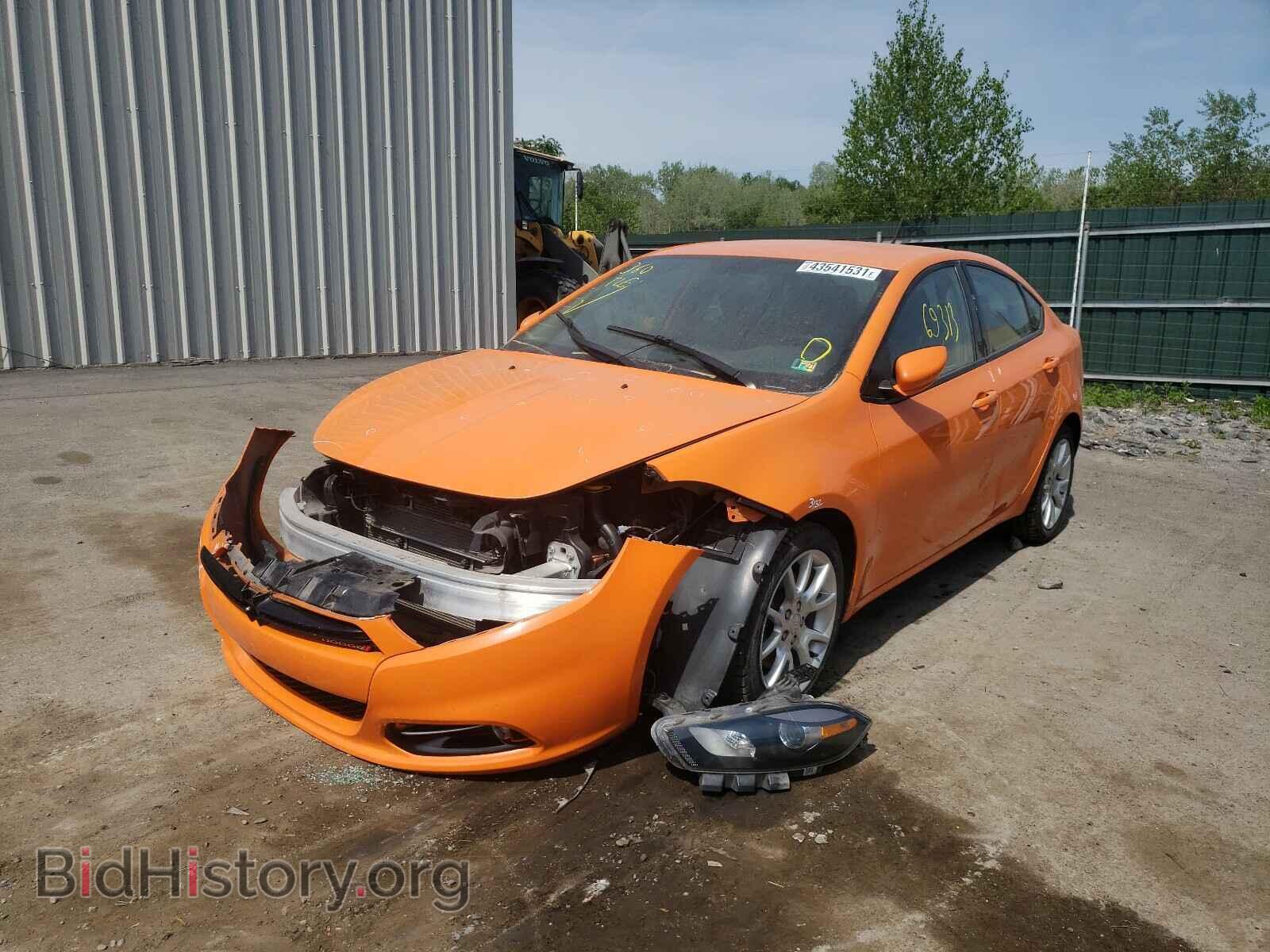 2013 DODGE DART - VIN: 1C3CDFBA5DD305488 - Фото 2