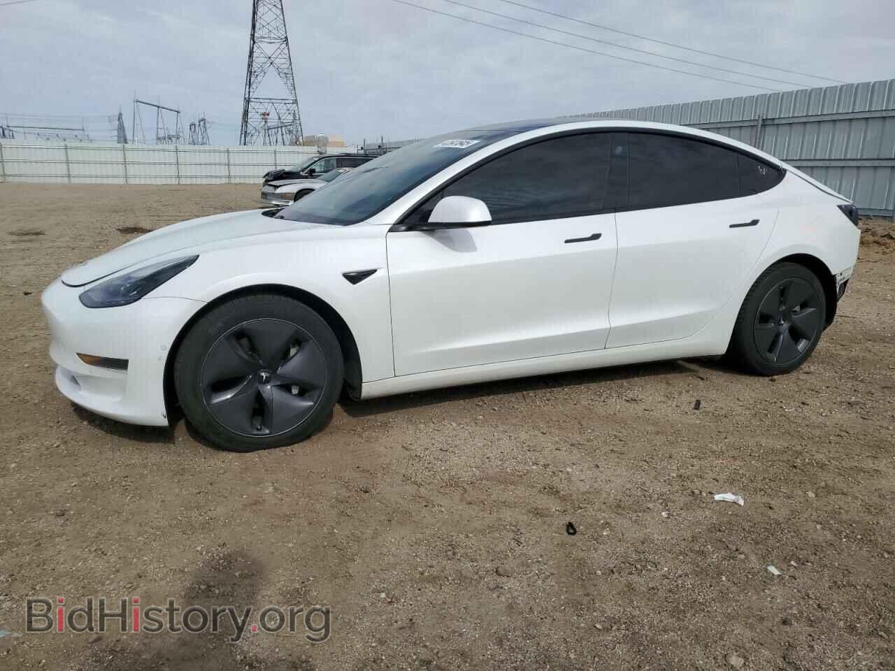 Photo 5YJ3E1EA8MF045989 - TESLA MODEL 3 2021