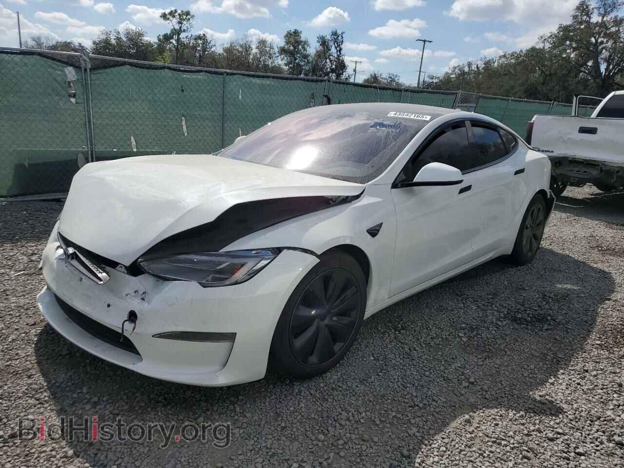 Photo 5YJSA1E56MF453157 - TESLA MODEL S 2021