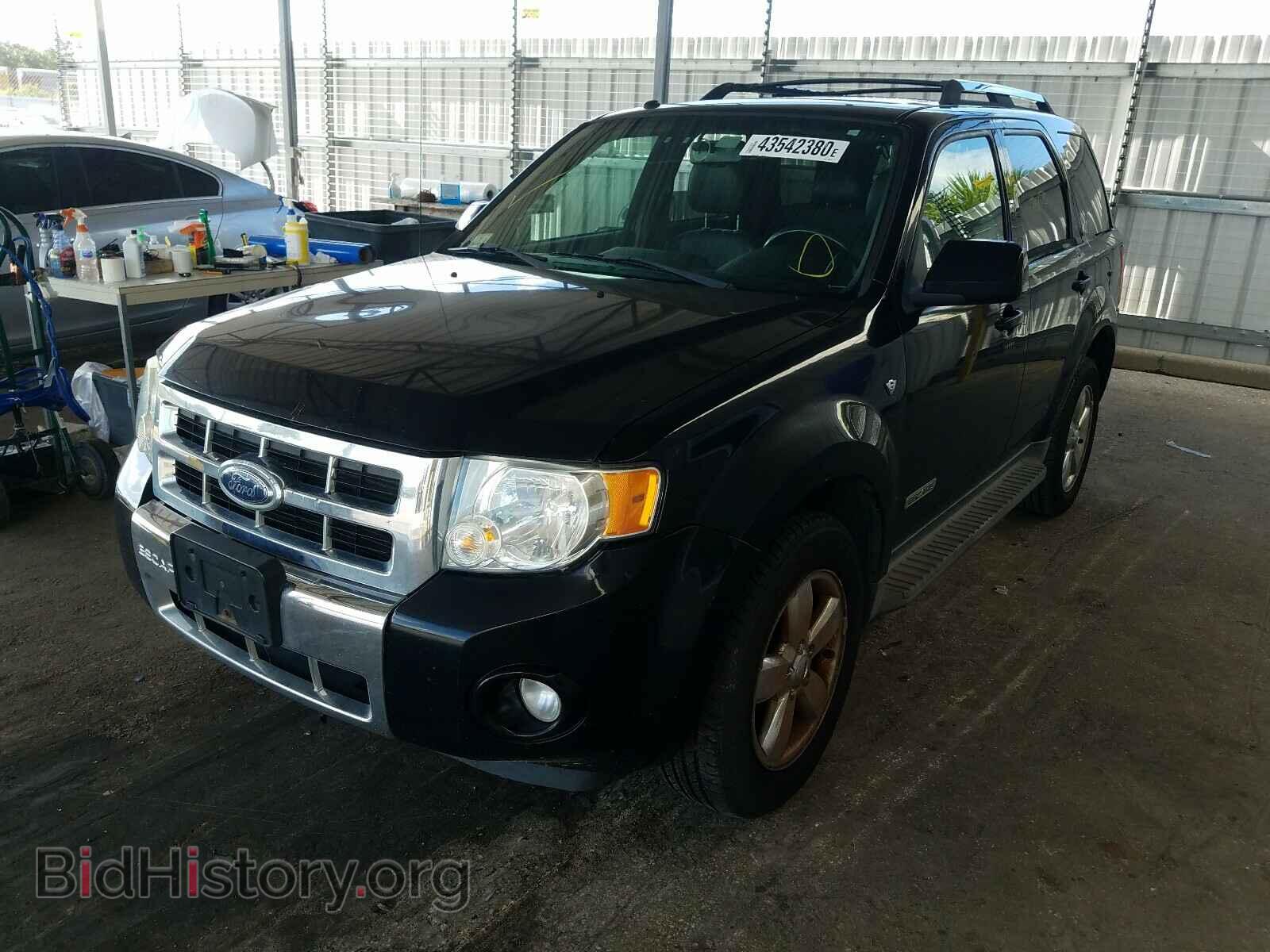 2008 FORD ESCAPE - VIN: 1FMCU94148KE80869 - Фото 2