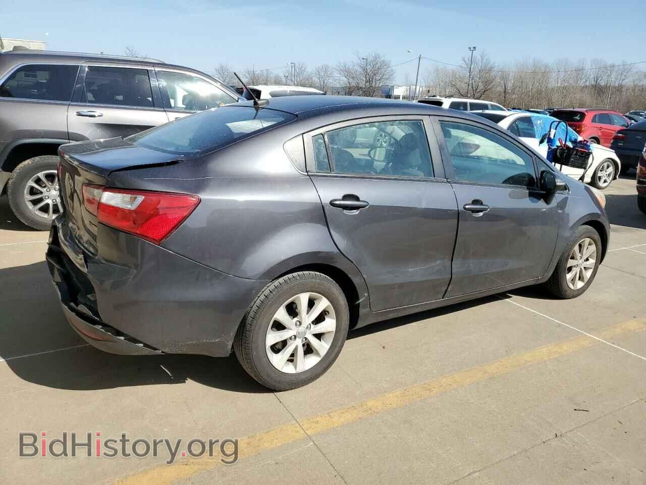 2013 KIA RIO - VIN: KNADN4A39D6201561 - Фото 3
