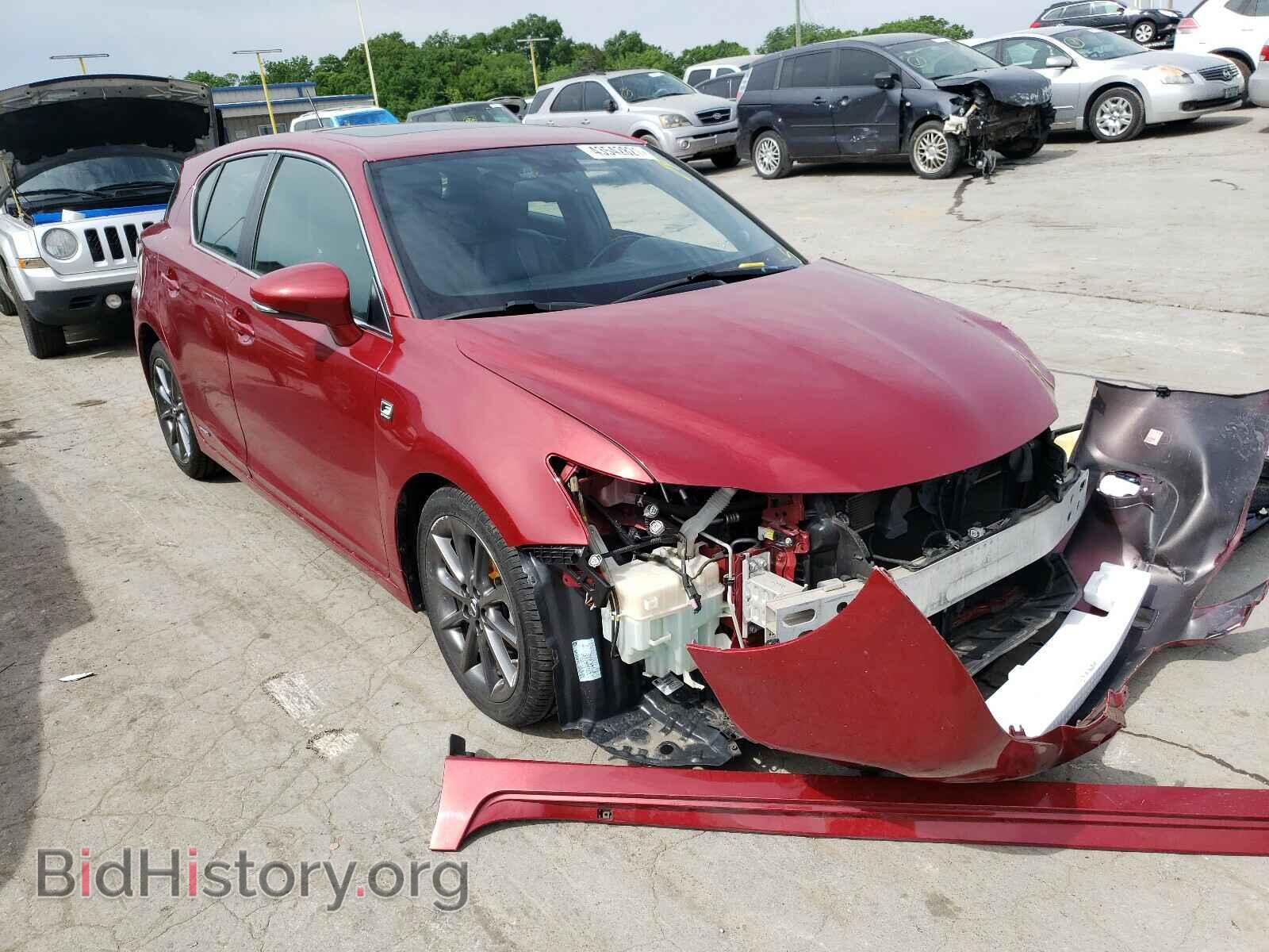 Photo JTHKD5BH4C2117830 - LEXUS CT 200 2012