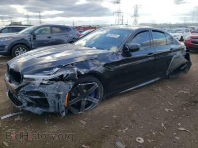 2019 BMW M5, black — VIN WBSJF0C54KB448526, Copart