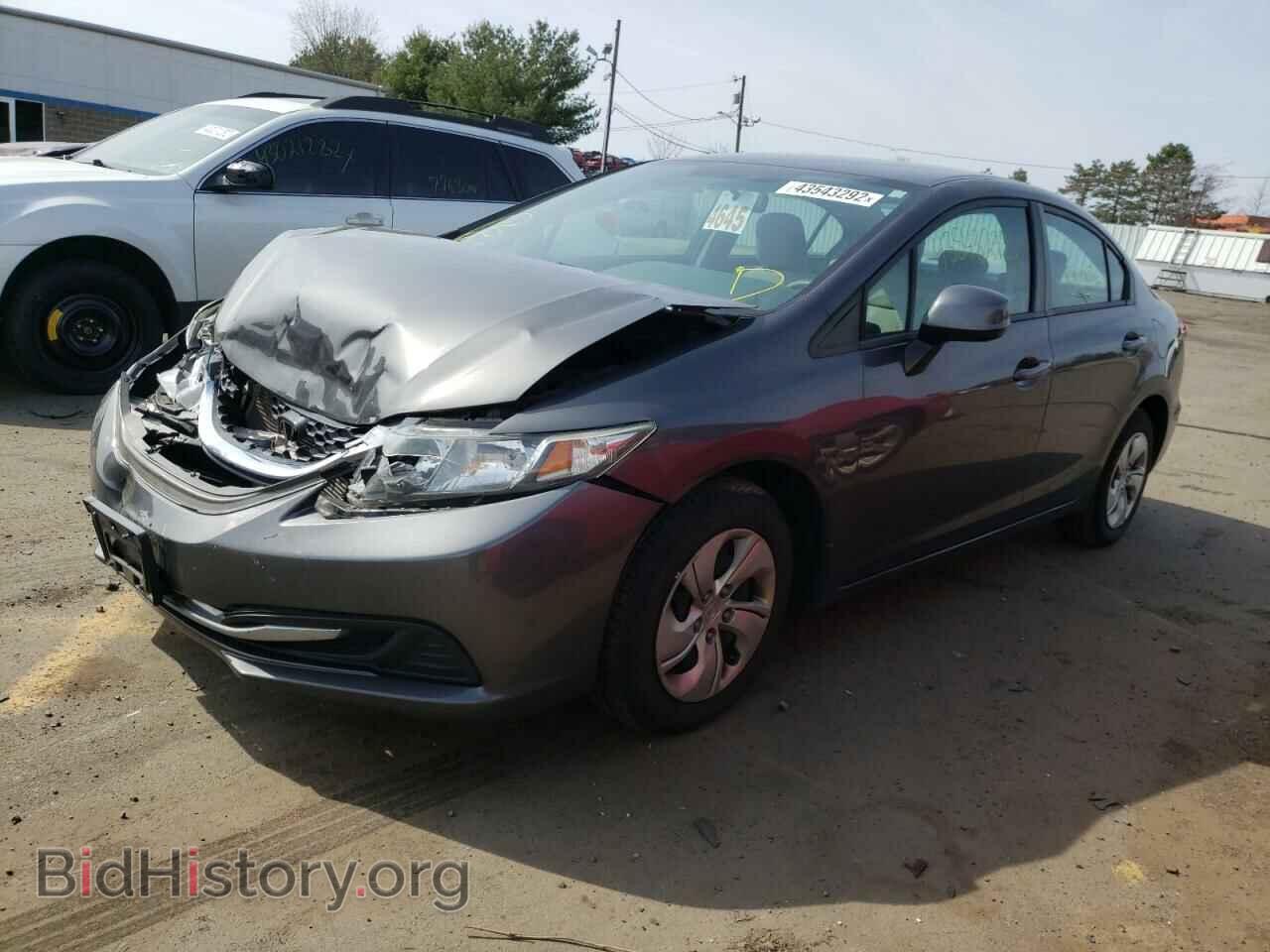 2013 HONDA CIVIC - VIN: 2HGFB2F52DH596489 - Photo 2