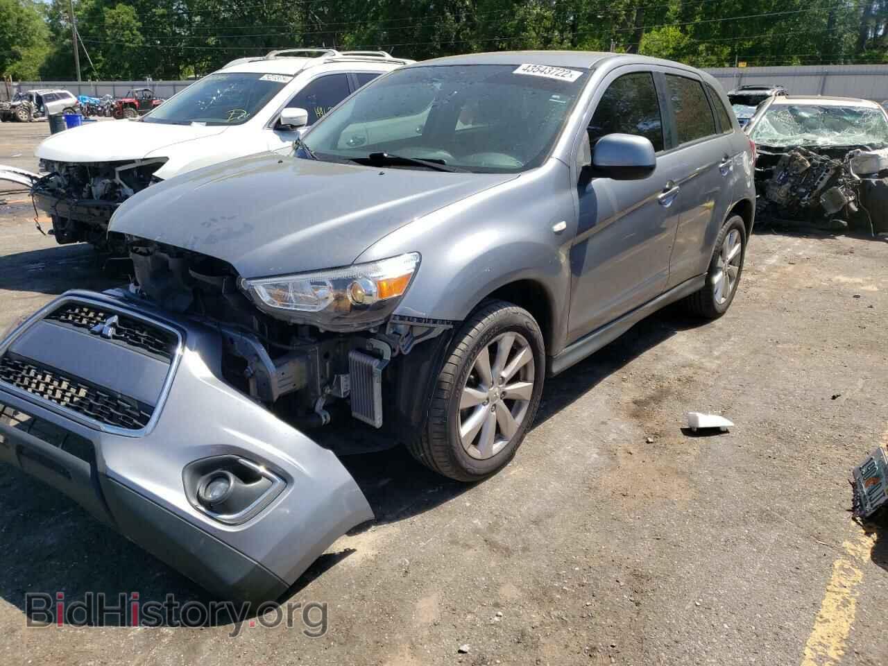 2014 MITSUBISHI OUTLANDER - VIN: 4A4AP3AU5EE032111 - Фото 2