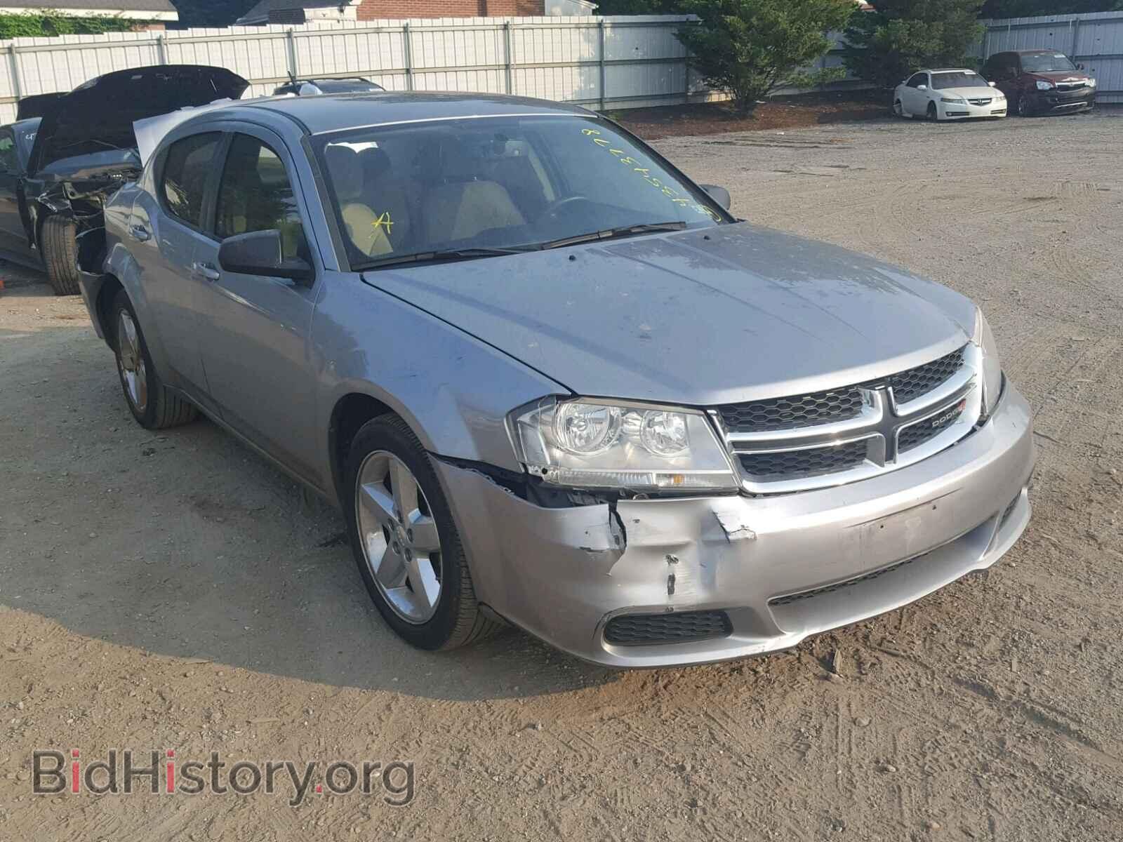 Фотография 1C3CDZAB7DN622436 - DODGE AVENGER 2013