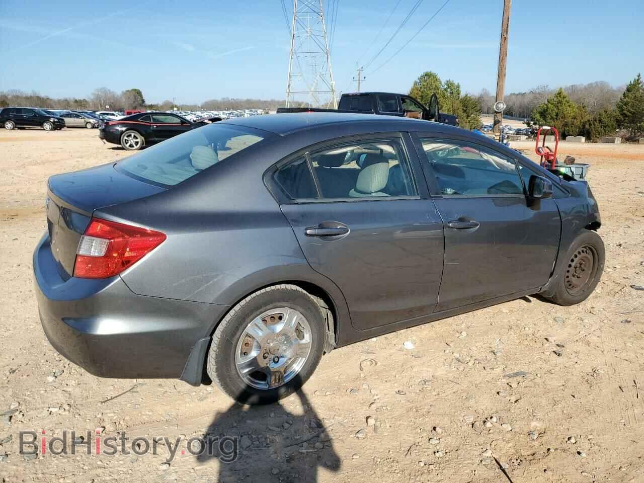 2012 HONDA CIVIC - VIN: 2HGFB2F56CH304664 - Фото 3