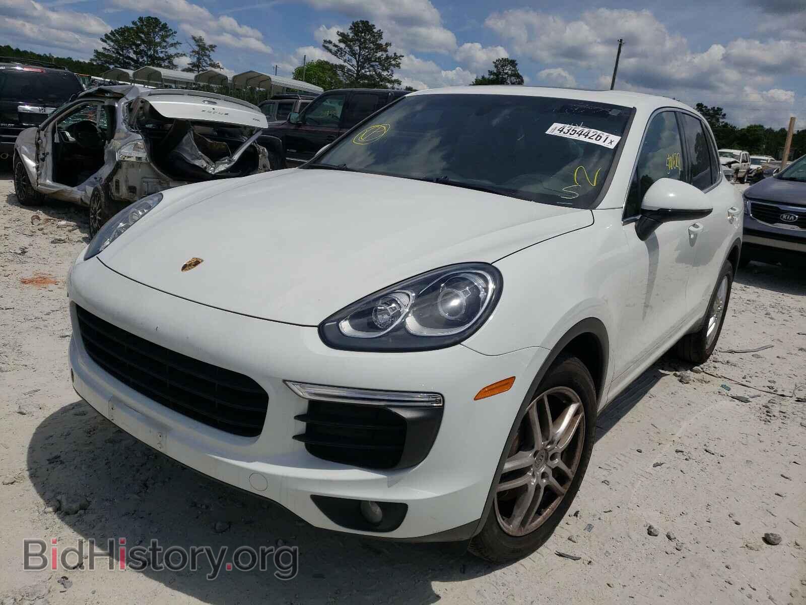 2016 PORSCHE CAYENNE - VIN: WP1AA2A21GKA09087 - Фото 2