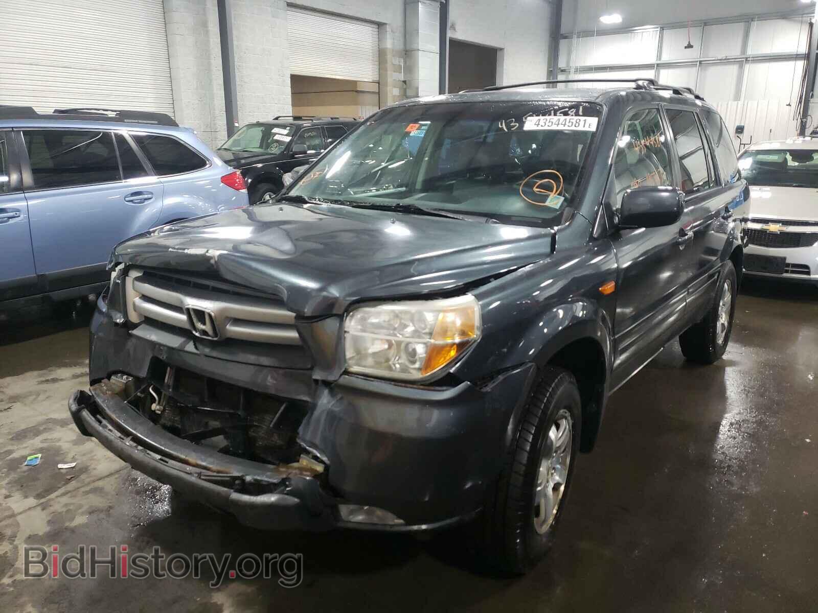2006 HONDA PILOT - VIN: 5FNYF18536B018977 - Фото 2
