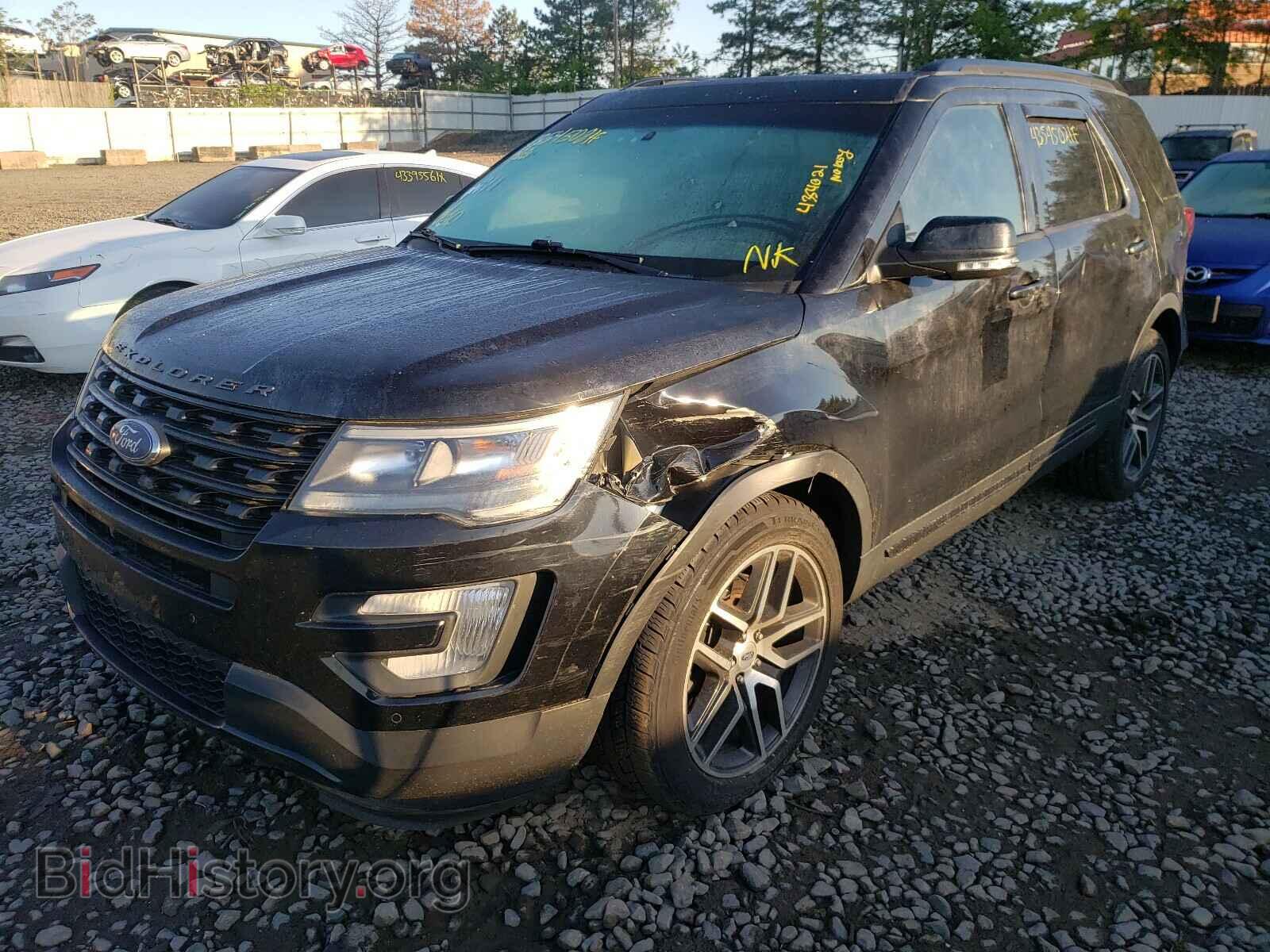 2016 FORD EXPLORER - VIN: 1FM5K8GT9GGC37839 - Фото 2