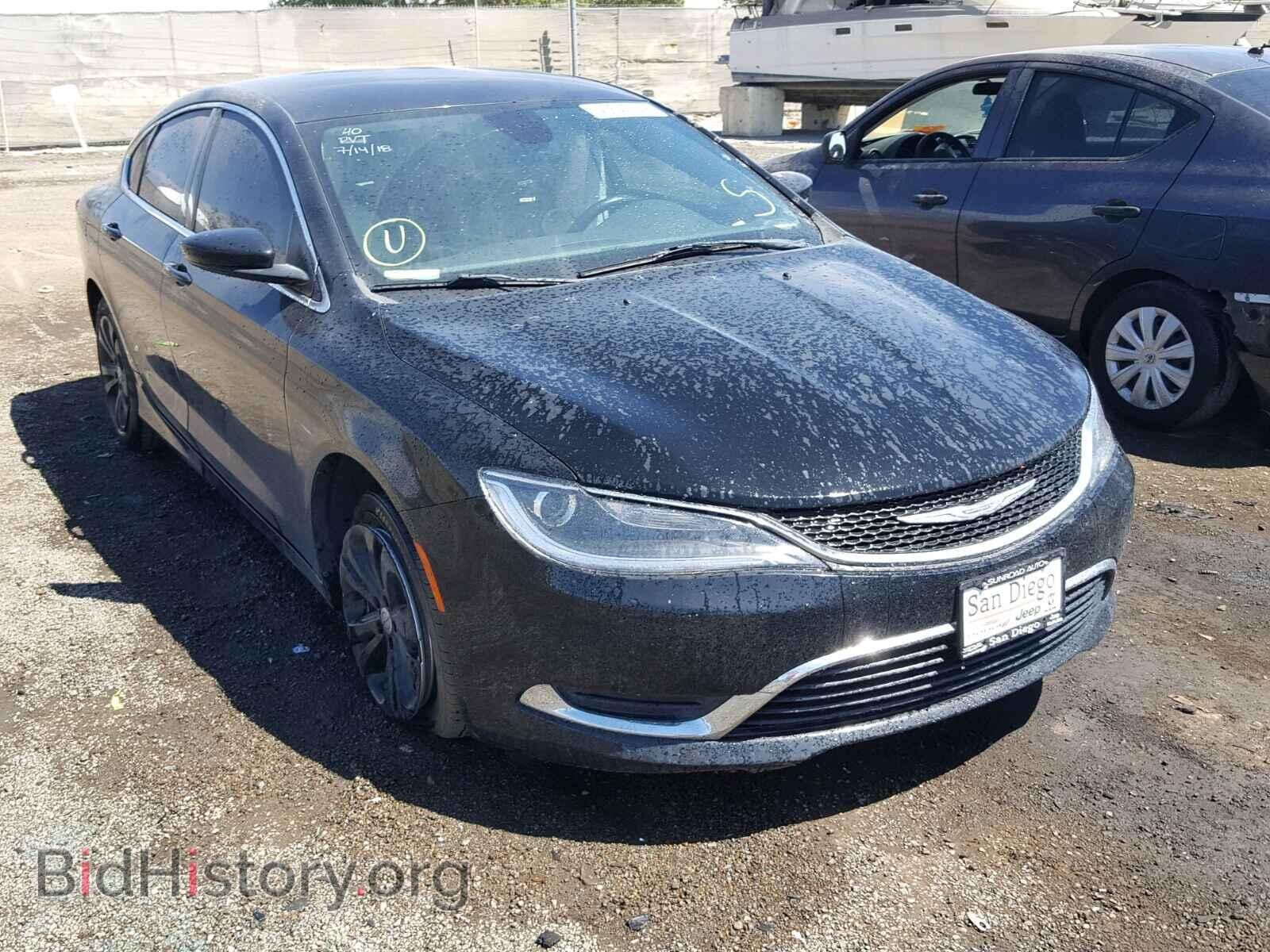 Photo 1C3CCCAB3FN658370 - CHRYSLER 200 2015