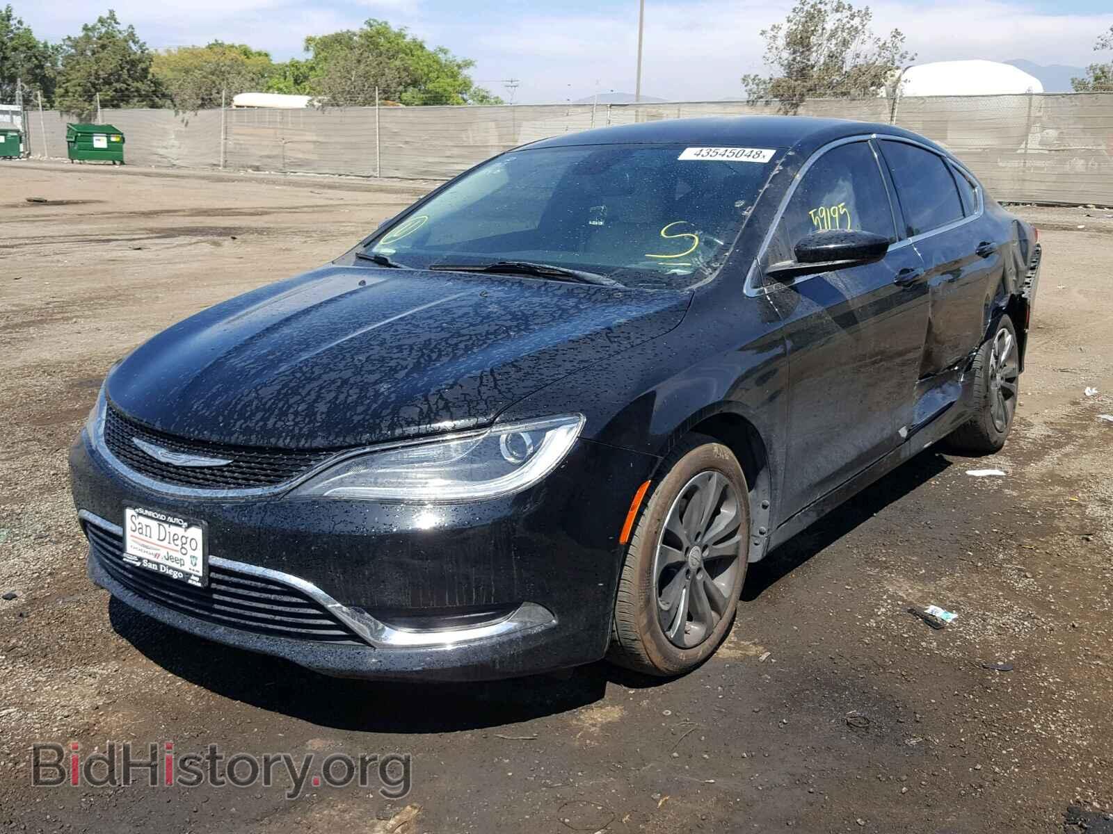 2015 CHRYSLER 200 - VIN: 1C3CCCAB3FN658370 - Photo 2