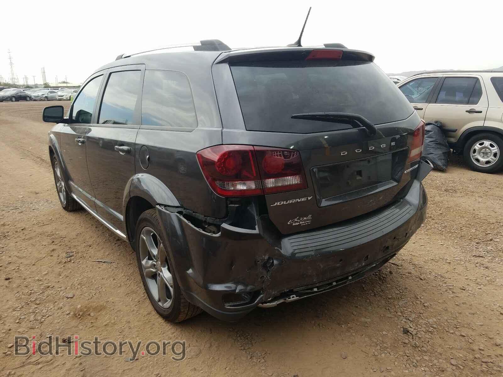 2017 DODGE JOURNEY - VIN: 3C4PDCGG6HT705228 - Фото 3