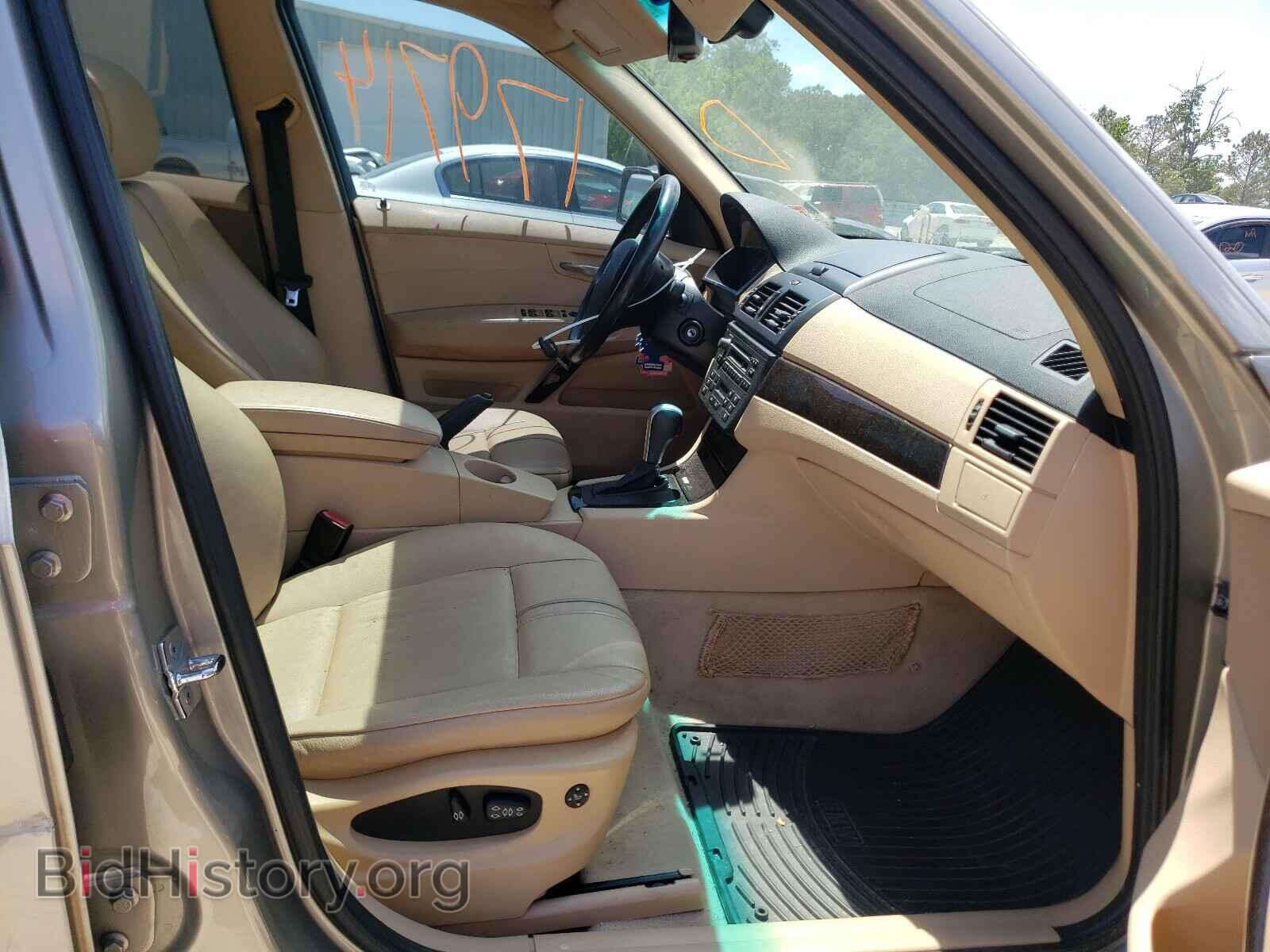 2007 BMW X3 - VIN: WBXPC93477WF24557 - Фото 5