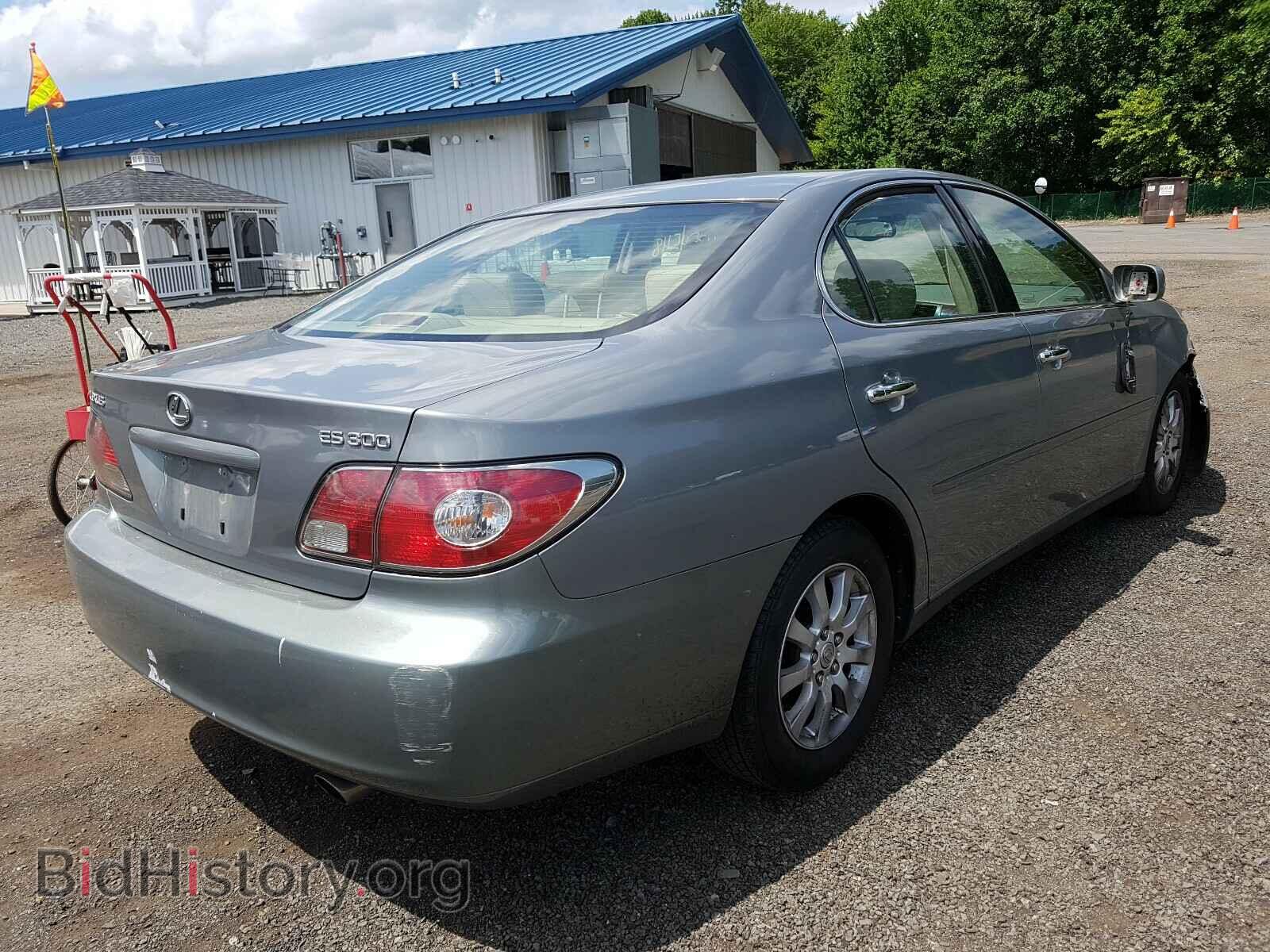2003 LEXUS ES300 - VIN: JTHBF30G230119466 - Фото 4