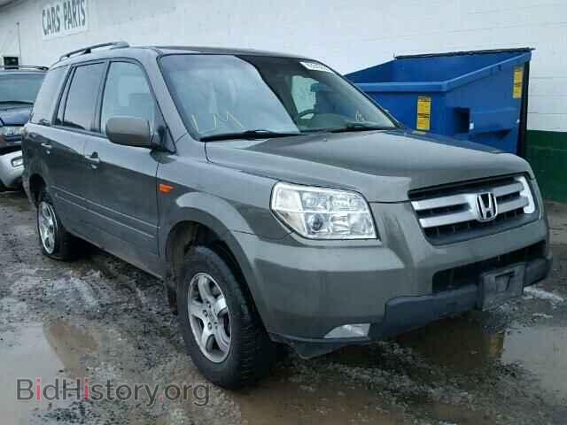 Фотография 2HKYF18557H514284 - HONDA PILOT 2007