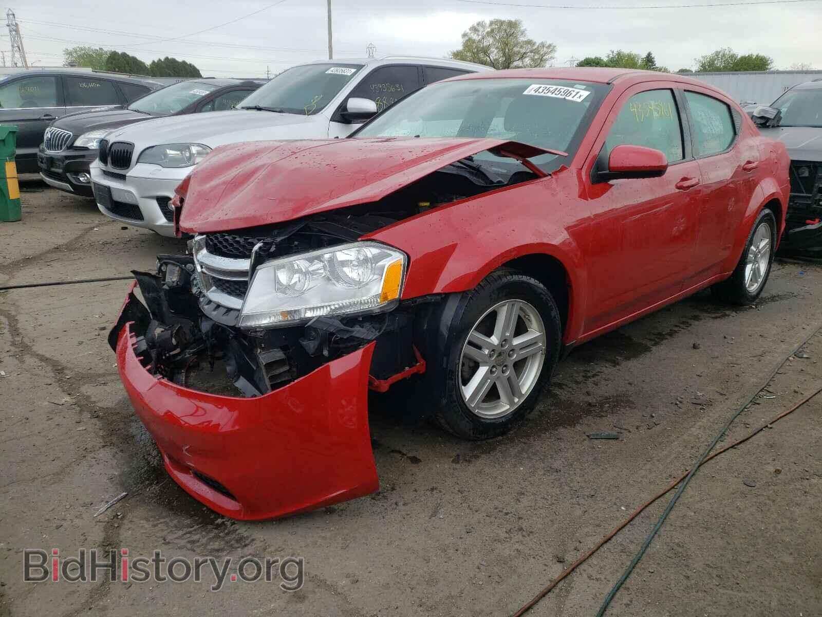 2012 DODGE AVENGER - VIN: 1C3CDZCB9CN158965 - Фото 2
