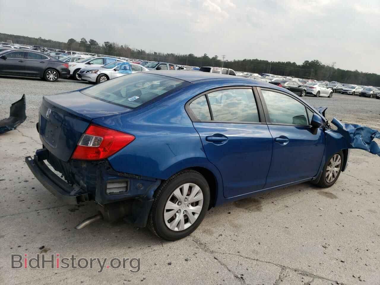2012 HONDA CIVIC - VIN: 19XFB2F56CE320678 - Фото 3
