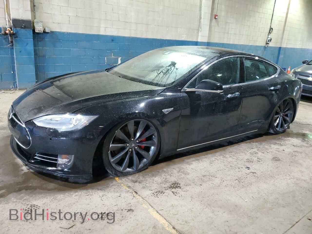 Photo 5YJSA1H46FF082166 - TESLA MODEL S 2015