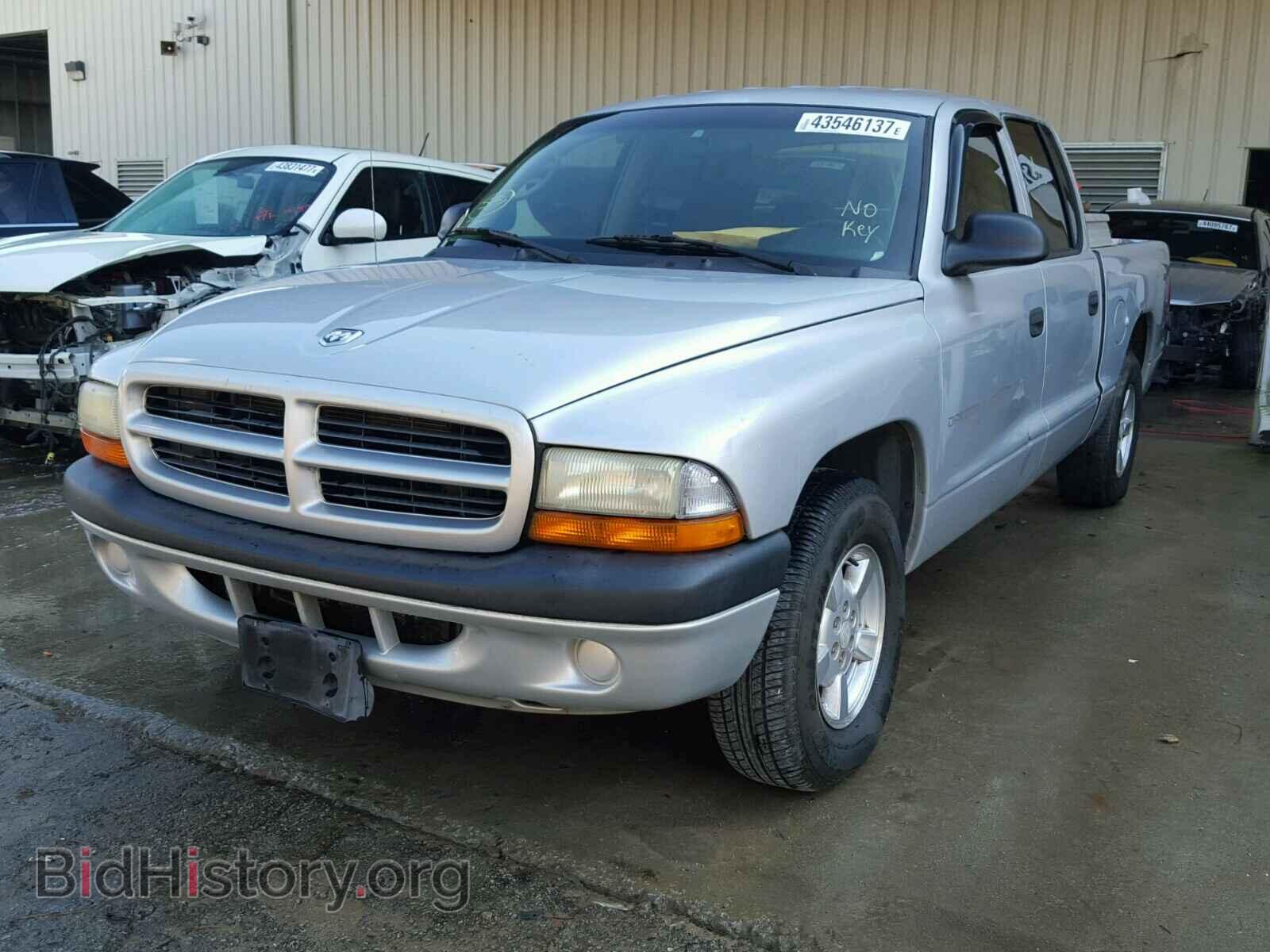 2001 DODGE DAKOTA - VIN: 1B7HL2AX61S292907 - Фото 2