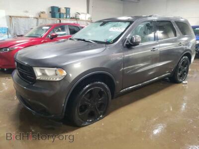 2015 Dodge DURANGO Limited, серый — VIN 1C4RDJDG3FC880773, Copart