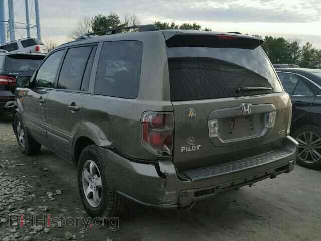 2007 HONDA PILOT - VIN: 2HKYF18537H540706 - Фото 3