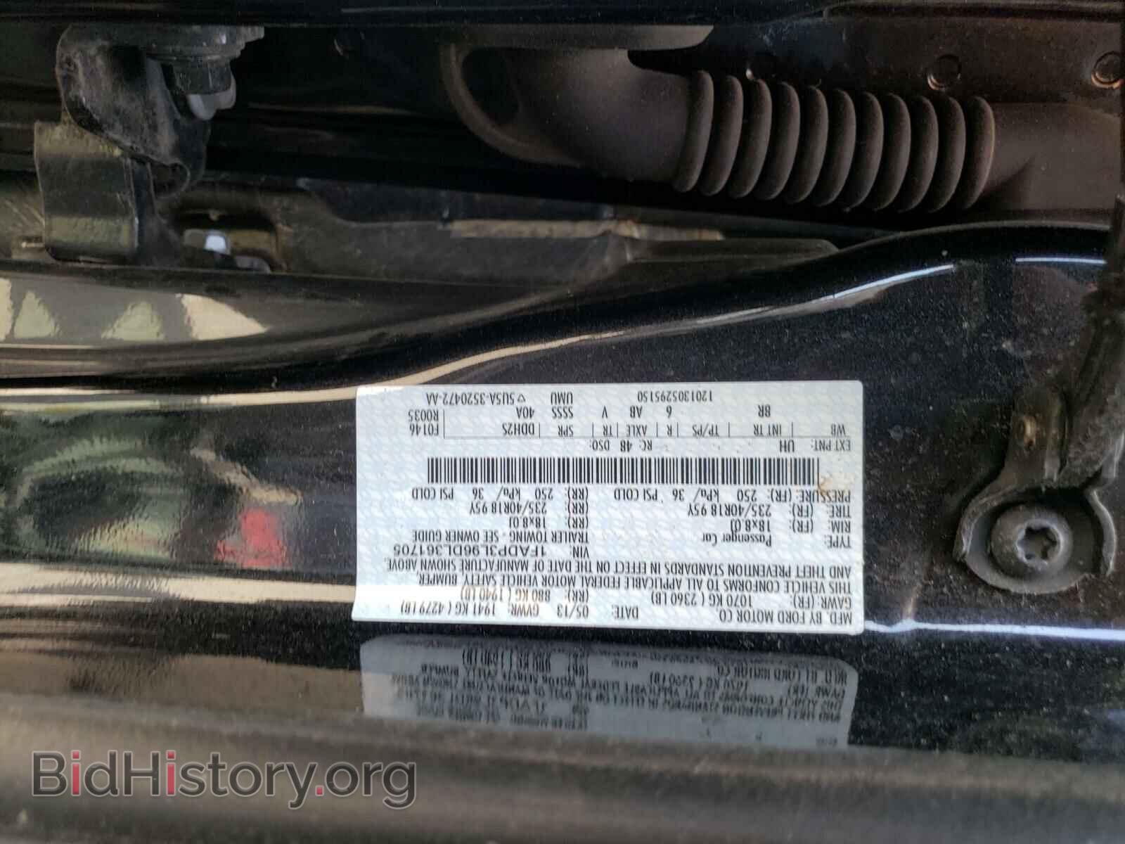 2013 FORD FOCUS - VIN: 1FADP3L96DL361705 - Фото 10