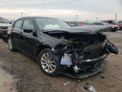 2011 Chrysler 200 200 Tourin, black — VIN 1C3BC1FB0BN568371, Copart