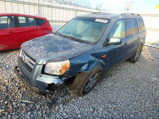 2006 HONDA PILOT - VIN: 2HKYF185X6H547683 - Фото 2
