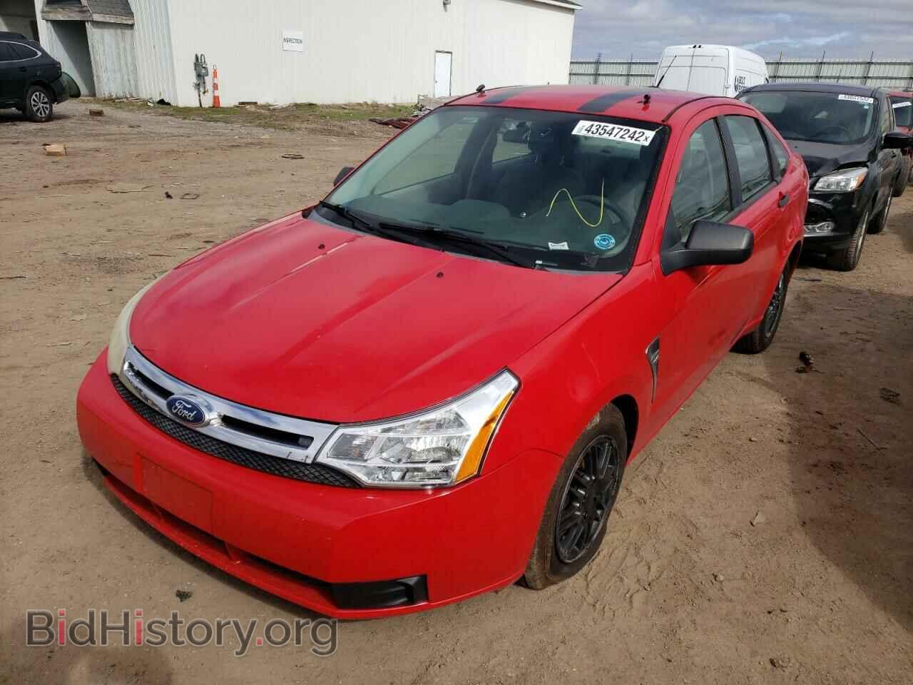 2008 FORD FOCUS - VIN: 1FAHP35N68W129105 - Фото 2