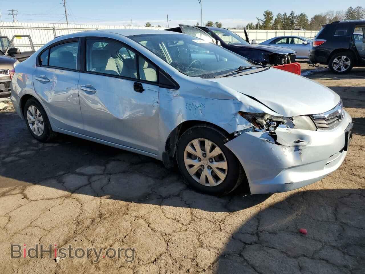 2012 HONDA CIVIC - VIN: 19XFB2F51CE367326 - Фото 4