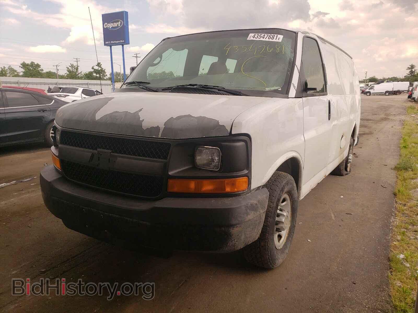 2007 CHEVROLET EXPRESS - VIN: 1GCGG25V771104161 - Фото 2
