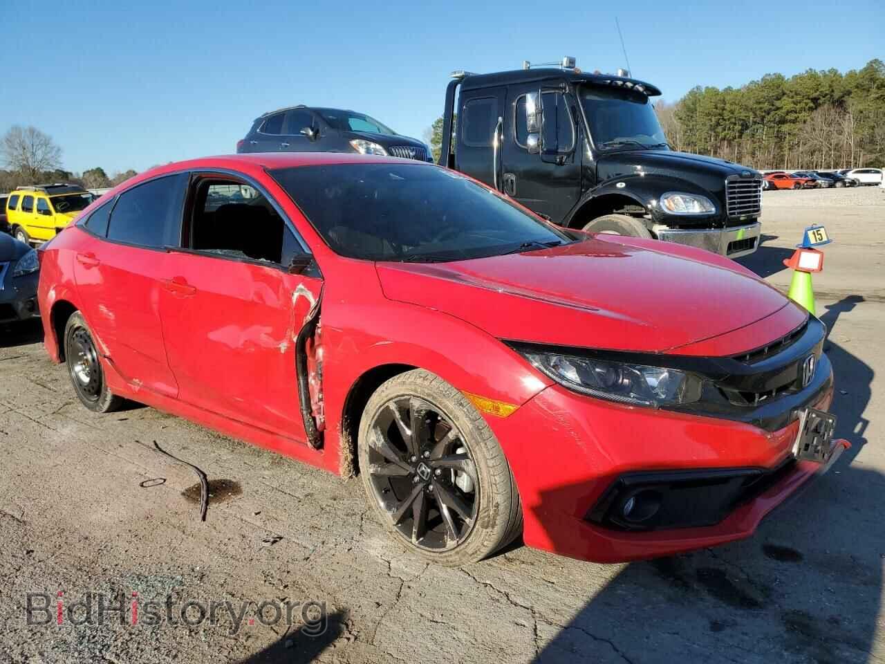 2021 HONDA CIVIC - VIN: 2HGFC2F82MH535764 - Фото 4