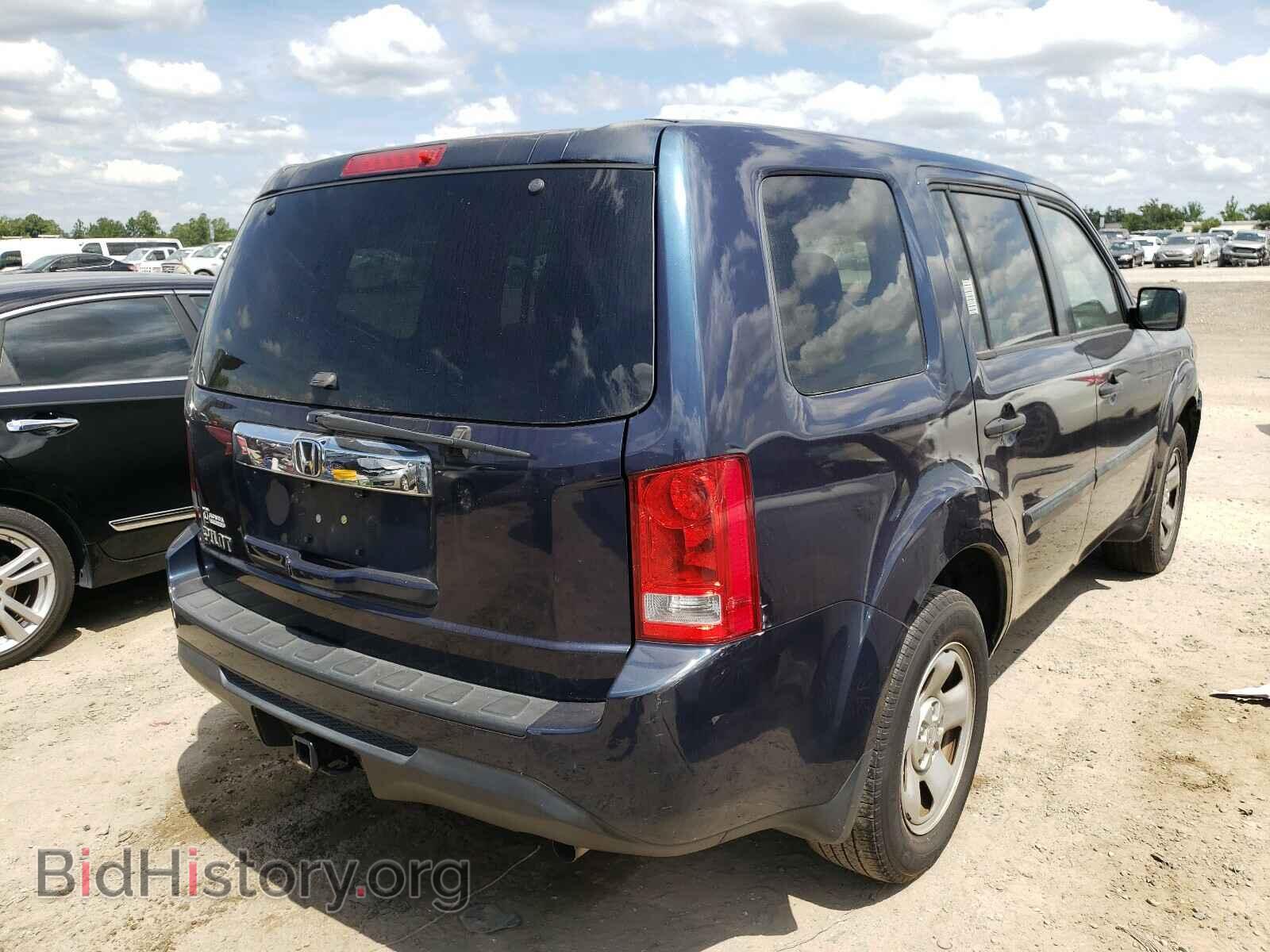 2012 HONDA PILOT - VIN: 5FNYF3H29CB039748 - Photo 4