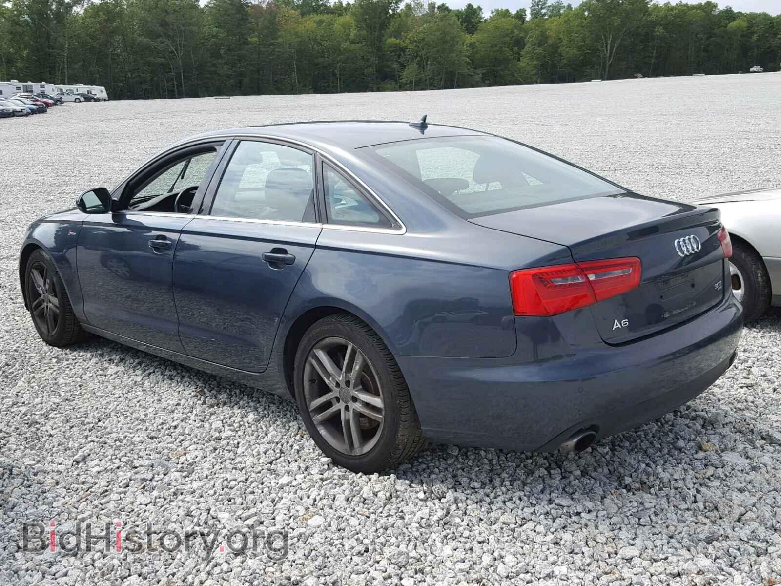2012 AUDI A6 - VIN: WAUGGAFC7CN059858 - Фото 3