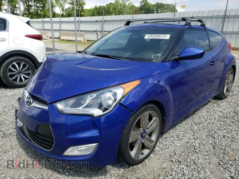 2012 Hyundai VELOSTER (VIN KMHTC6AD3CU079276) — фото 2 из 10