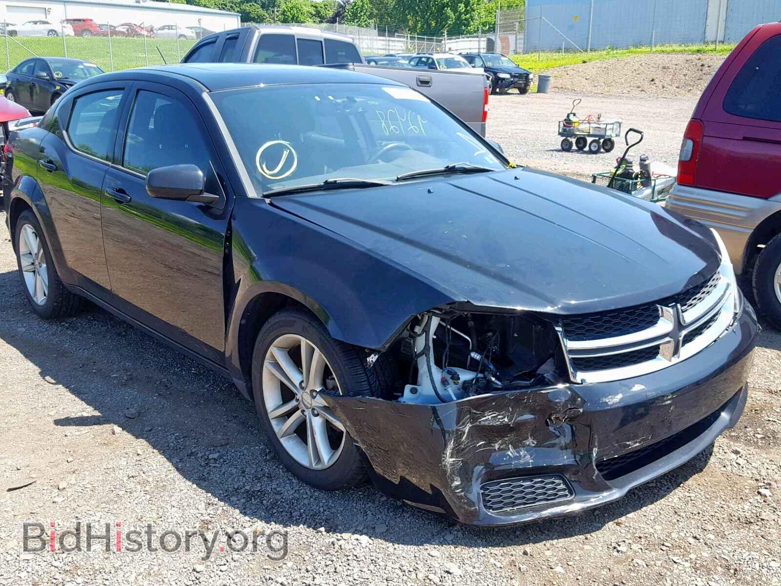 Photo 1C3CDZCB7CN183296 - DODGE AVENGER 2012