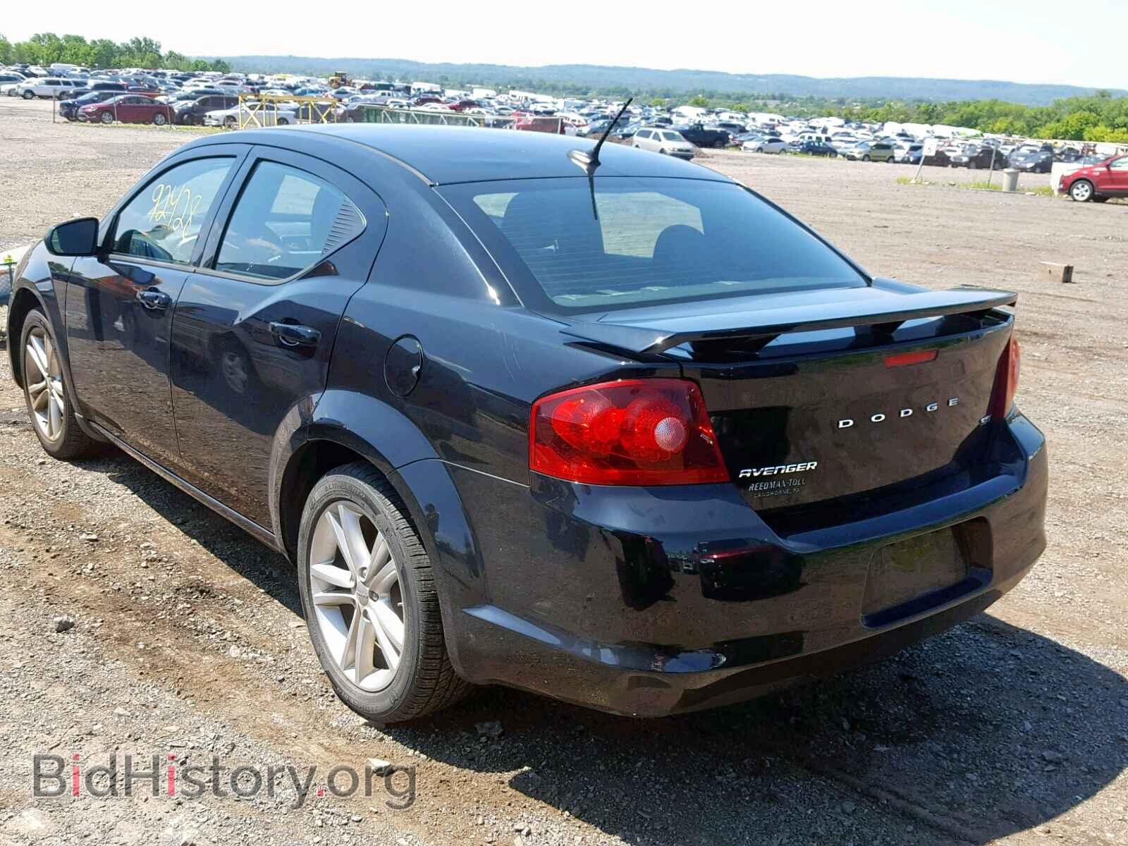 2012 DODGE AVENGER - VIN: 1C3CDZCB7CN183296 - Фото 3