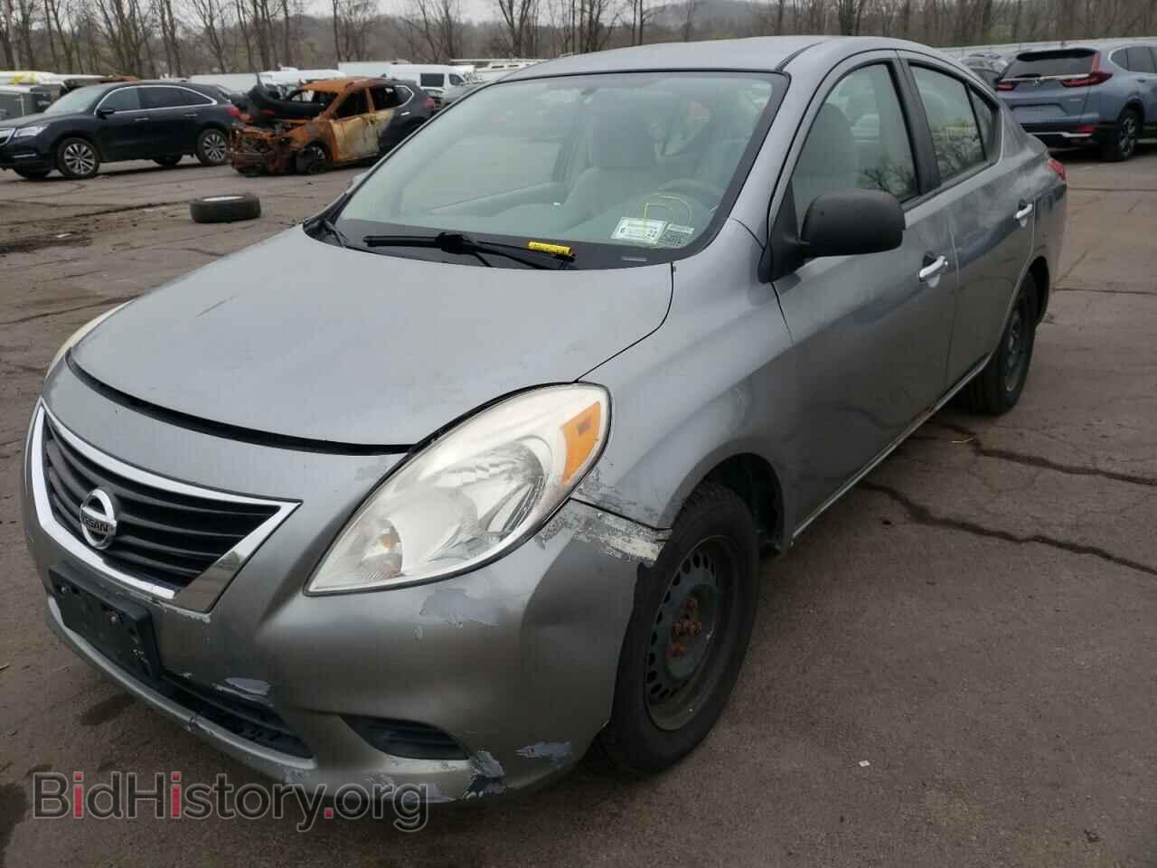 2012 NISSAN VERSA - VIN: 3N1CN7AP0CL804764 - Фото 2