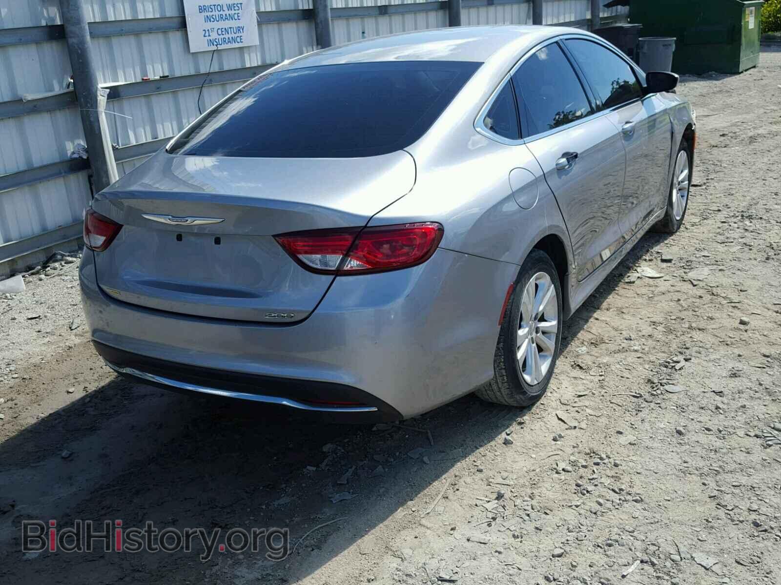 2015 CHRYSLER 200 - VIN: 1C3CCCAB9FN611151 - Photo 4