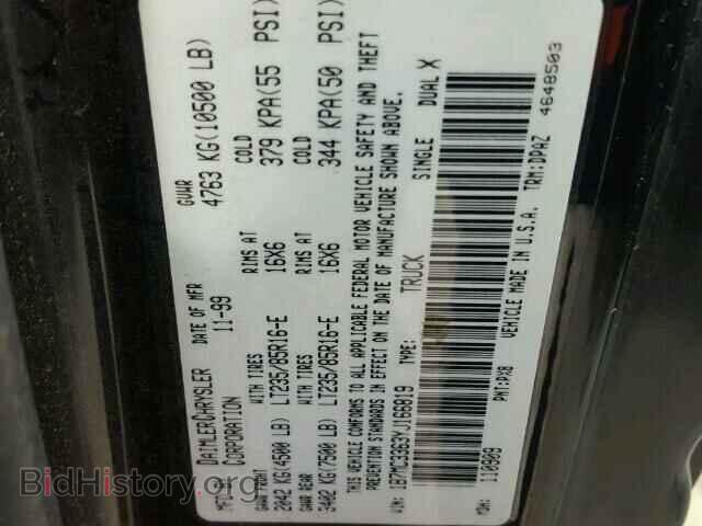 2000 DODGE RAM 3500 - VIN: 1B7MC3363YJ166819 - Photo 10
