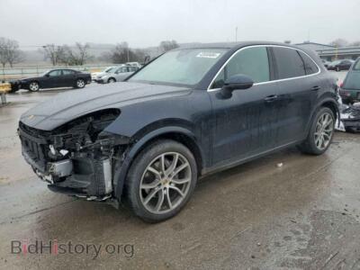 2020 Porsche CAYENNE, черный — VIN WP1AA2AY2LDA09537, Copart