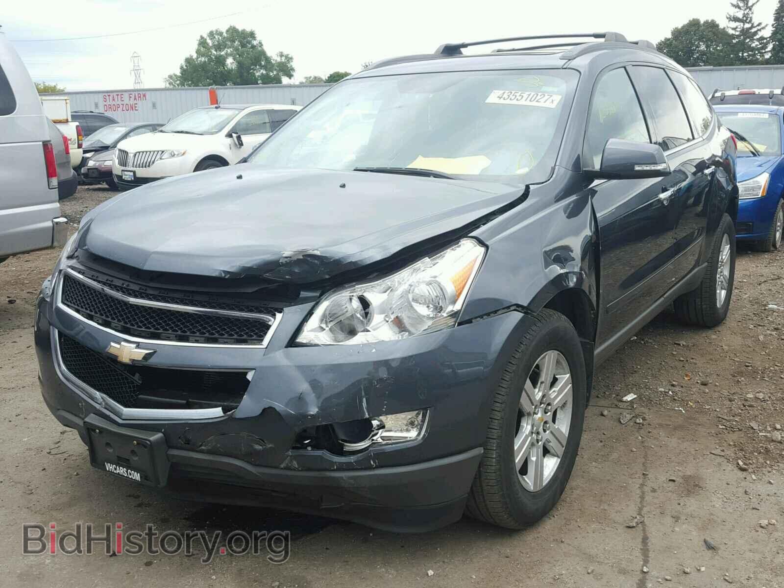 2012 CHEVROLET TRAVERSE - VIN: 1GNKVJED7CJ255648 - Фото 2