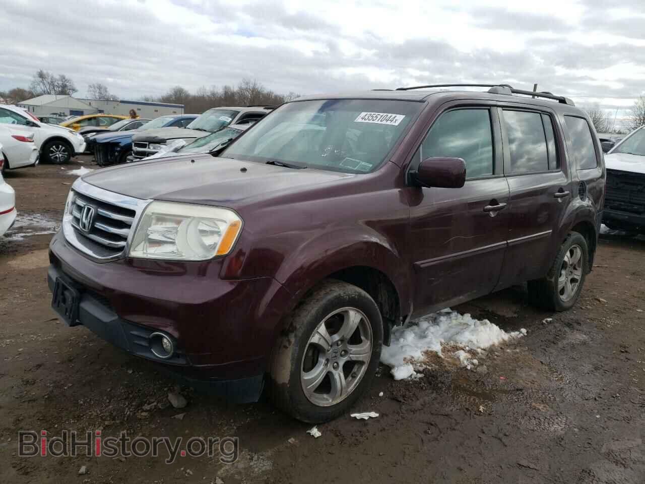 Фотография 5FNYF4H59DB067664 - HONDA PILOT 2013