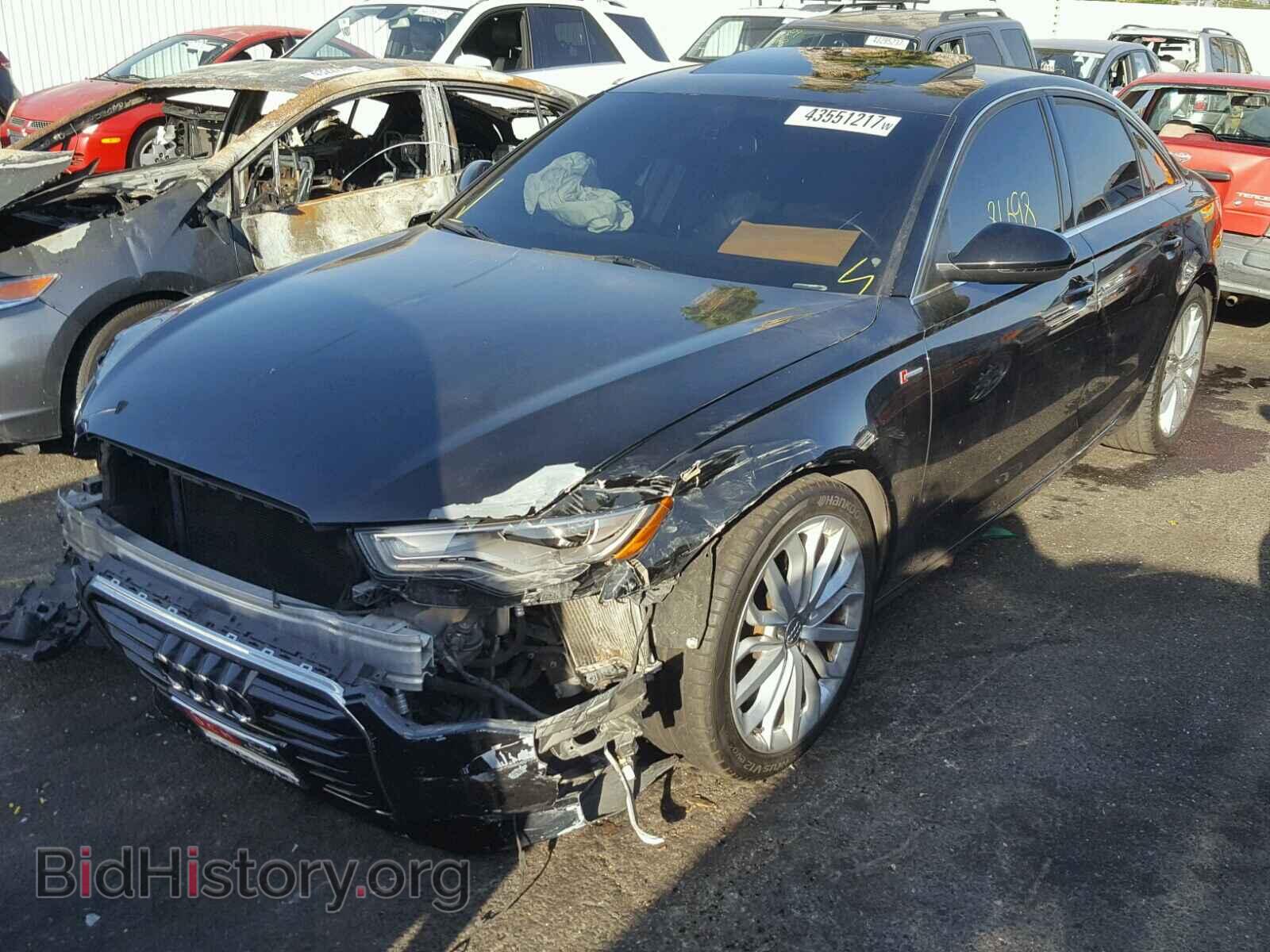 2012 AUDI A6 - VIN: WAUBGAFC5CN016744 - Photo 2