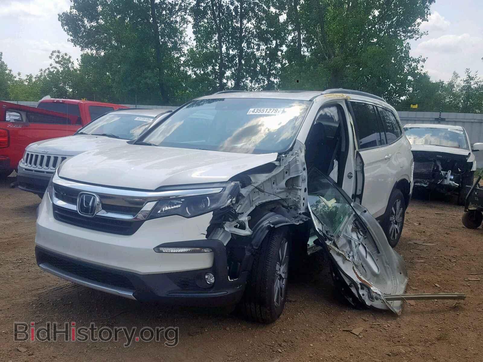 2019 HONDA PILOT EXL - VIN: 5FNYF6H53KB043708 - Фото 2