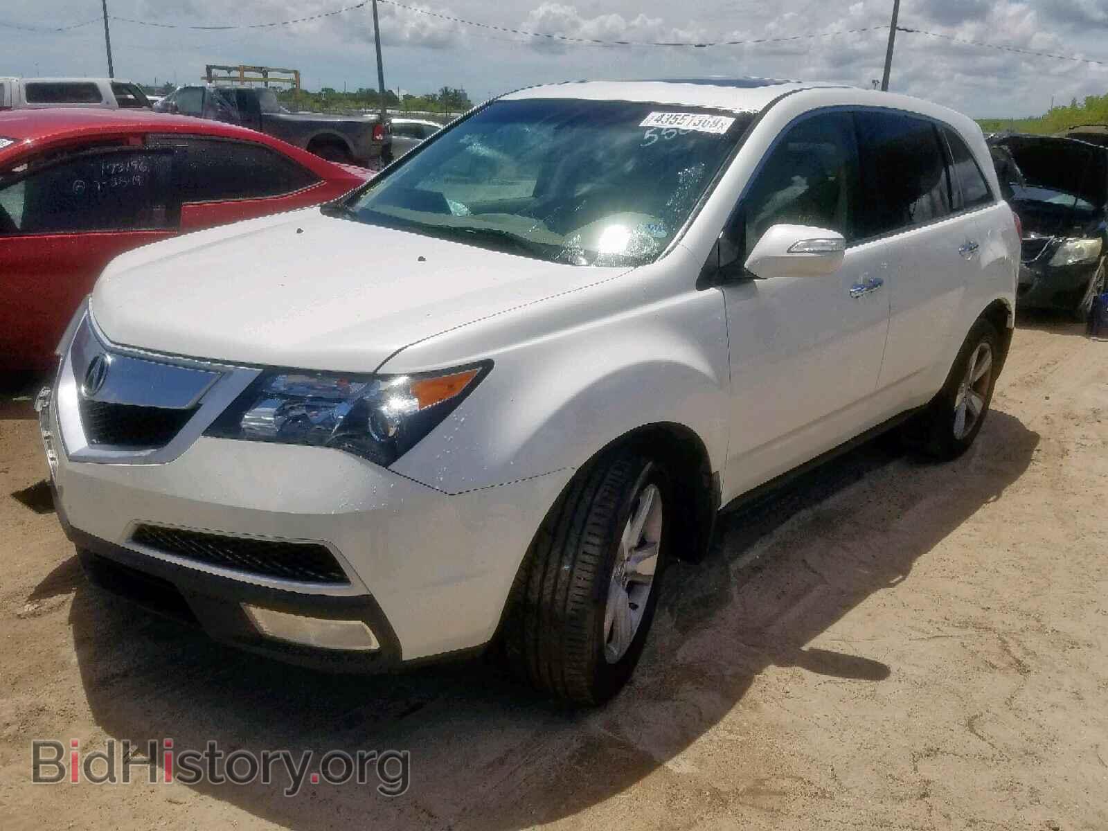 2011 ACURA MDX - VIN: 2HNYD2H22BH535509 - Фото 2