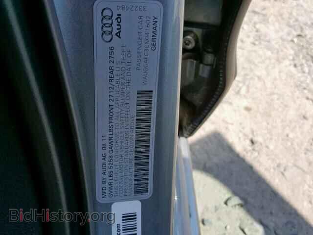 2012 AUDI A6 - VIN: WAUGGAFC3CN041602 - Photo 10