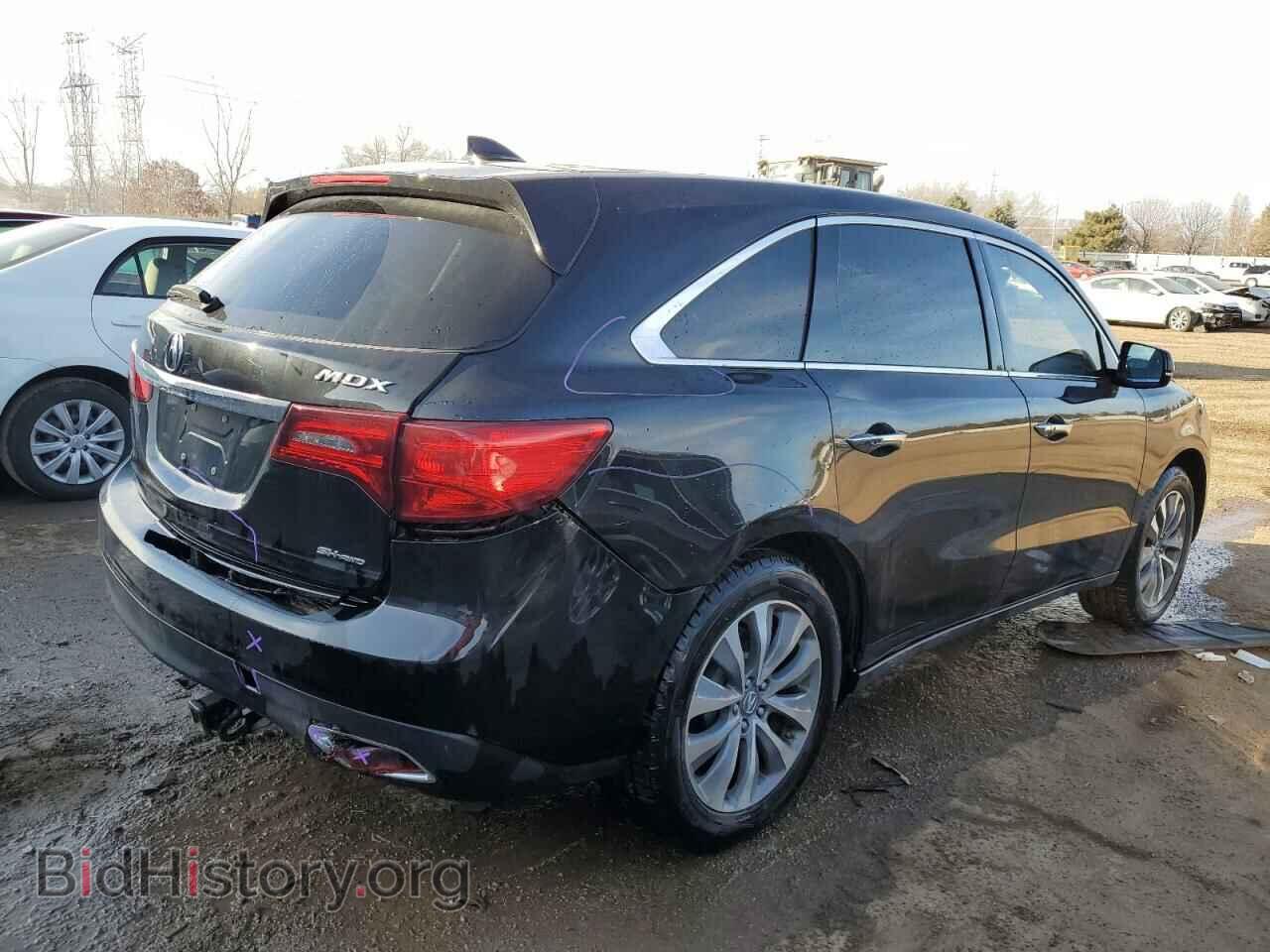 2016 ACURA MDX - VIN: 5FRYD4H61GB039228 - Фото 3